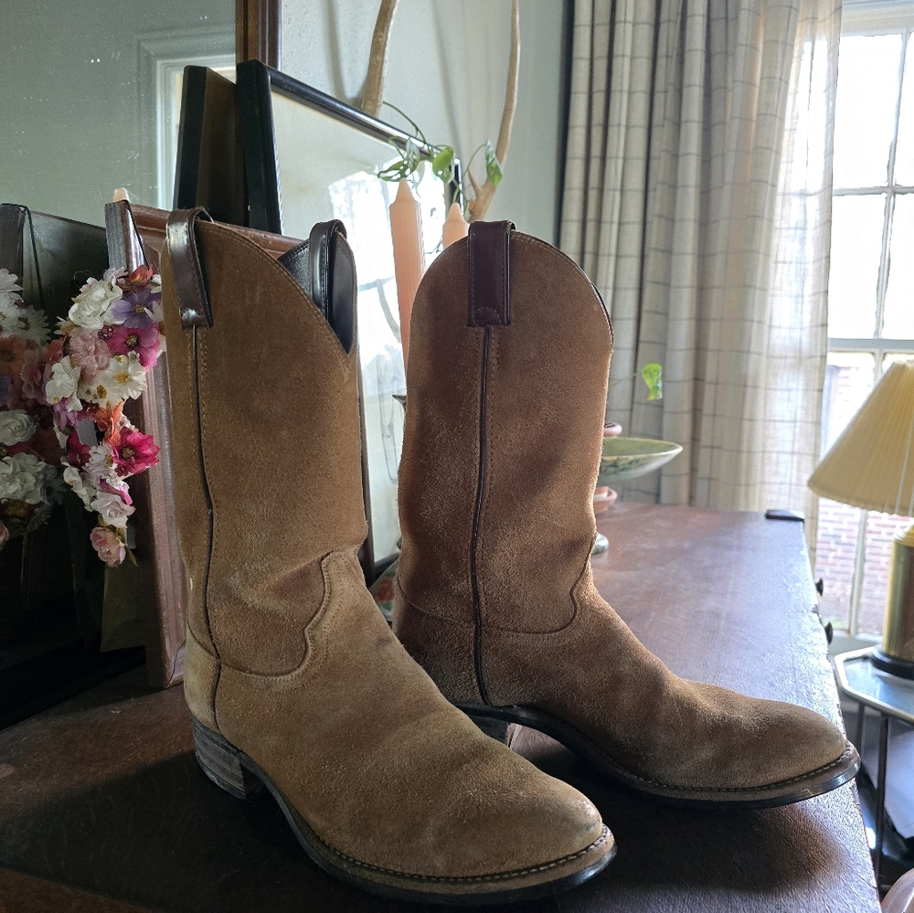 Suede Justin Roper Boots